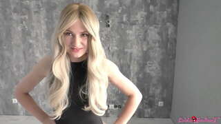 Pantyhose on Boyfriend - Girlfriend Blowjob and Ride Cock - Laloka4you